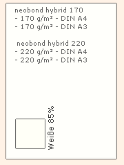 neobond hybrid - Das Sortiment im Formatbereich